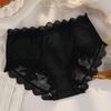Атласные трусики «Благородная дама» с кружевом, сексуальные, чистое желание, дышащие, бесшовные женские трусики