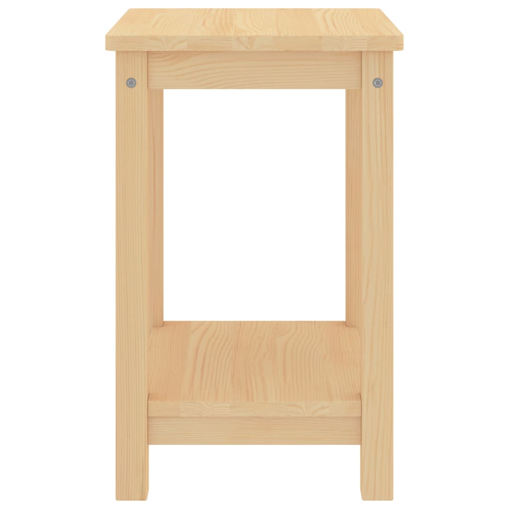 Nightstand Natural 35 x 30 x 47 cm Solid Pine Wood