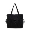 Commuting Large Capacity Nylon Bag Women's Multi-Pocket Shoulder Tote Bag Student Class Bag