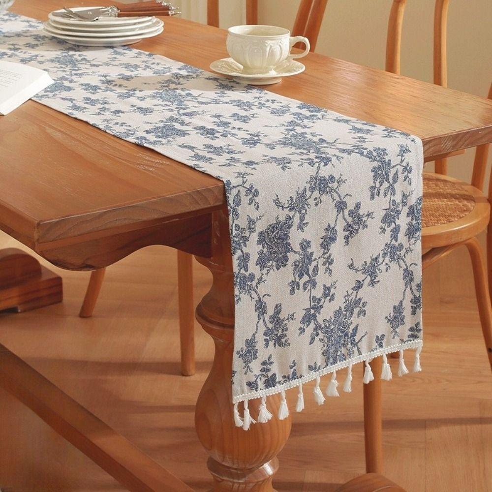 American Retro Table Dust Cover 30x180 cm Sideboard Cover New Table Runner  Party Decoration