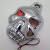 Накладка на клаксон в виде черепа для мотоцикла Harley Davidson Sportster Softail Big Twins V-Rods Stock Cowbell 1992-2020 Дополнительный аксессуар