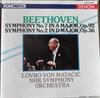 CD MATACIC, LOVRO VON (1899-1985) - Beethoven / Symphony No. 7 In A Maj 33CD1002 Denon 1986 Japan ObiClassical Used