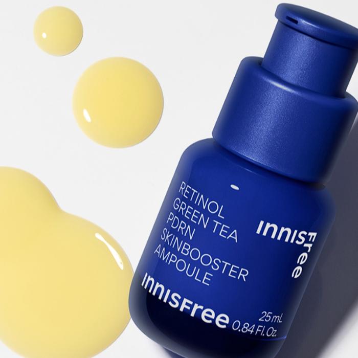 Innisfree Ретинол Зеленый чай PDRN Skinbooster Ампула 25 мл
