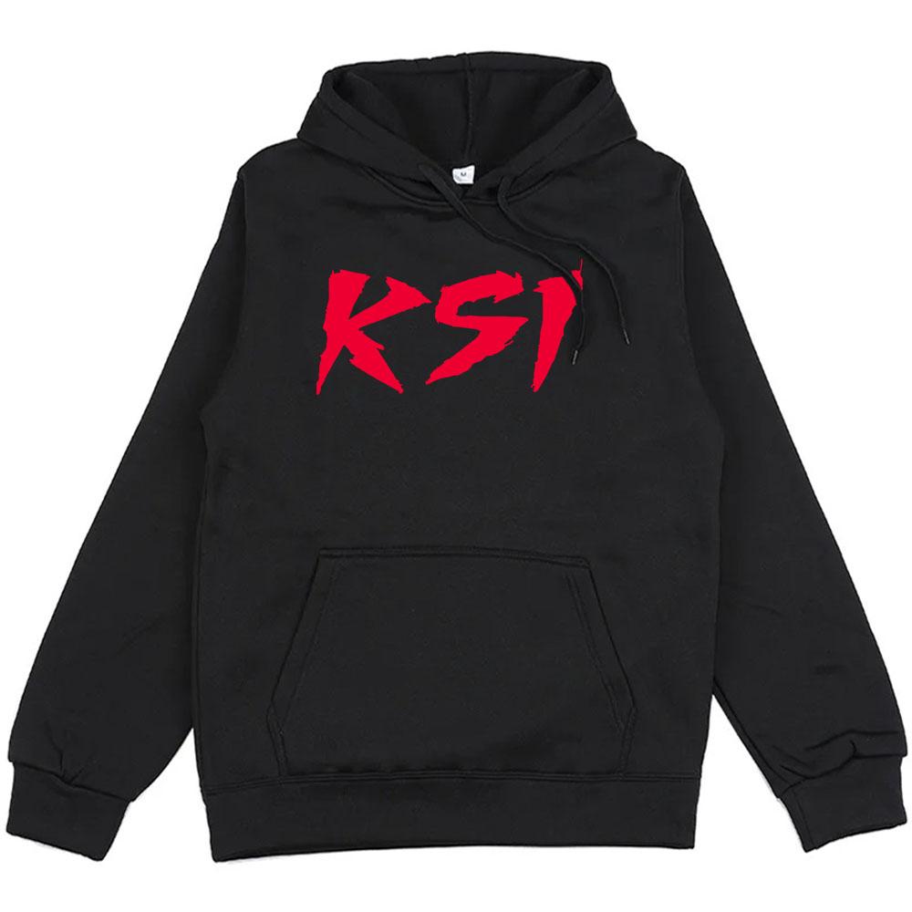 Толстовки с капюшоном в стиле хип-хоп и рэпера KSI Heavy Mental Fashion Unisex Graphic Clothing Winter Fleece Hooded Pullover Casual Men Hoody