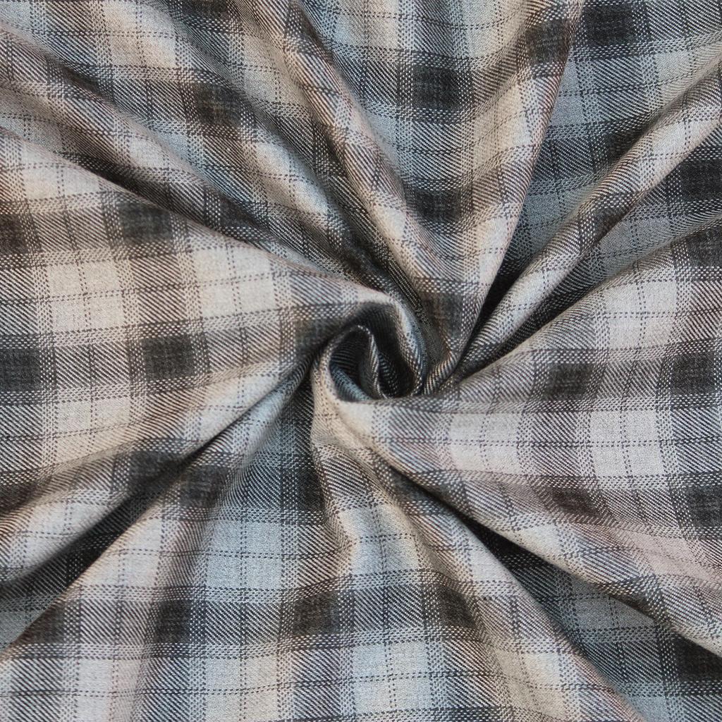 Bigreams Unstitched Yarn-Dyed Checkered Thick Tweed Blazer Fabric For Men's 3 Piece Suit Fabric