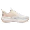 Li-Ning Soft Go Comfortable Versatile Non-Slip Wear-Resistant Low-Top Casual Shoes Women Sneakers White Apricot Gray AGLT180-2