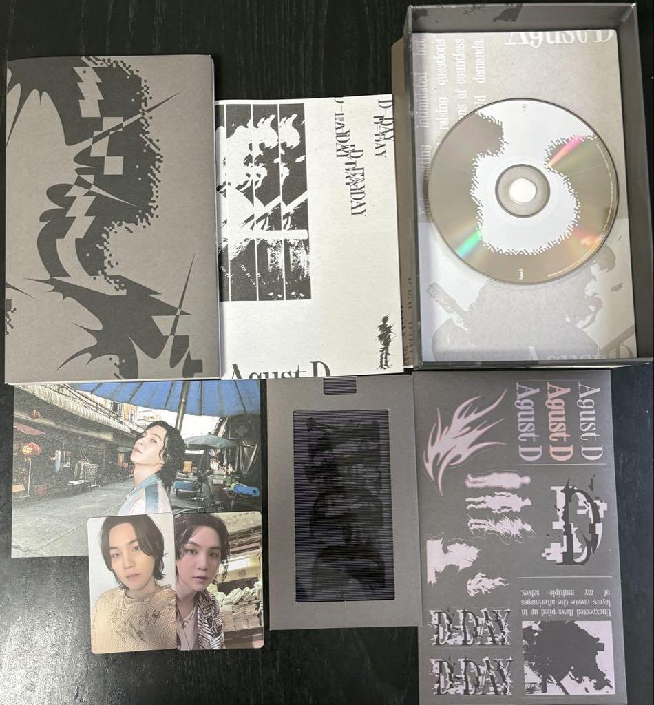 [Б/У] D-DAY Agust D набор из 2 CD с бонусом BTS suga
