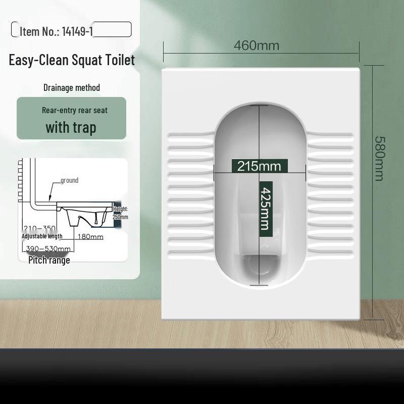Jomoo Squat Toilet with Cistern
