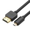 Кабель-адаптер HDMI micro HDMI 20 В 4K 60 Гц 30 AWG 15 м черный