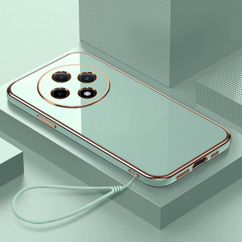 Для OPPO Reno12 F 4G чехол OPPO Reno 12F 4G чехол для телефона роскошный квадратный чехол противоударный силиконовый чехол Fundas