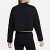 Nike FutureMove укороченный свободный повседневный свитшот женские топы черный FN2793-010