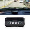 Дисплей с поднятой головой Автомобиль с поднятой головой: Hud Display Obd2 и Hud Display Gps 3,5 дюйма Спидометр Автомобильный спидометр Измеритель температуры воды Скорость двигателя Безопасность A