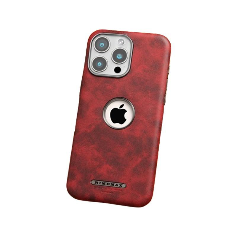 Magnetic Leather Case IPhone 16 Pro Max 15 14 13 12 Business Shockproof Phone Cover Luxury Oil Wax Finish