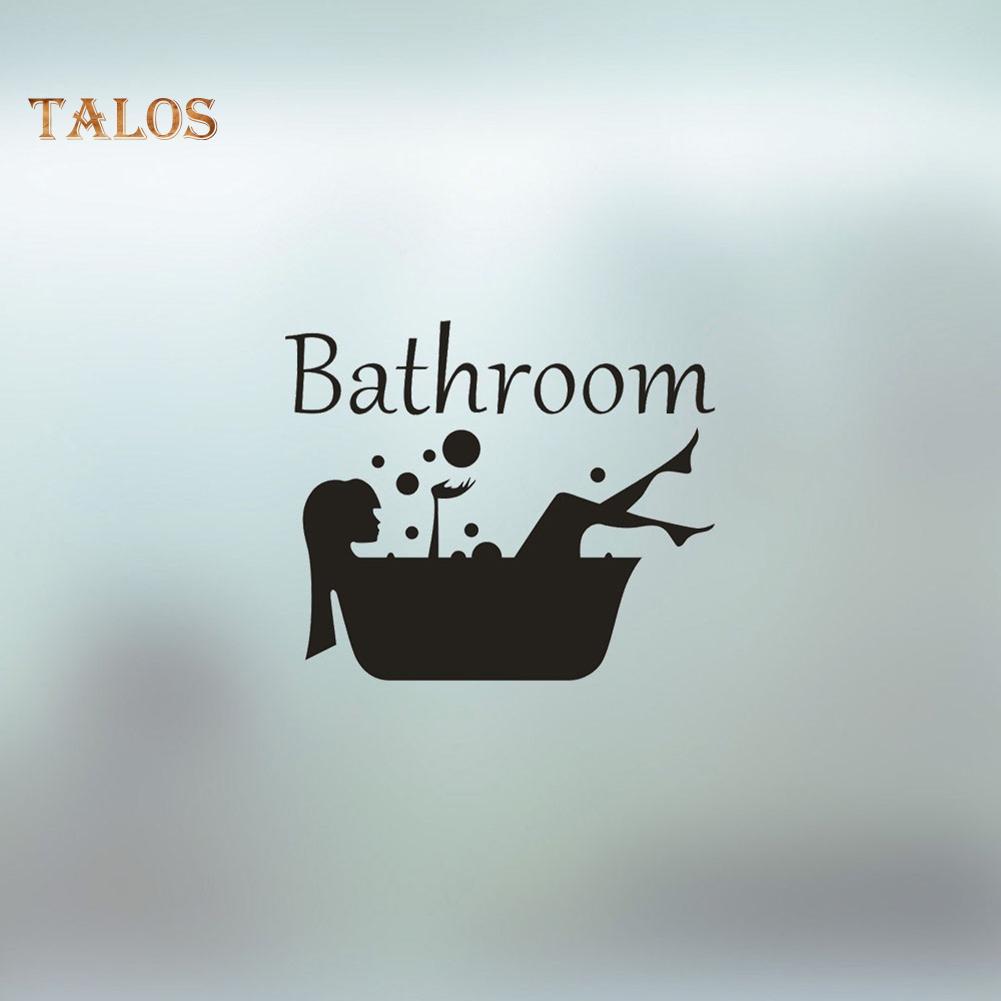Наклейка на ванную комнату