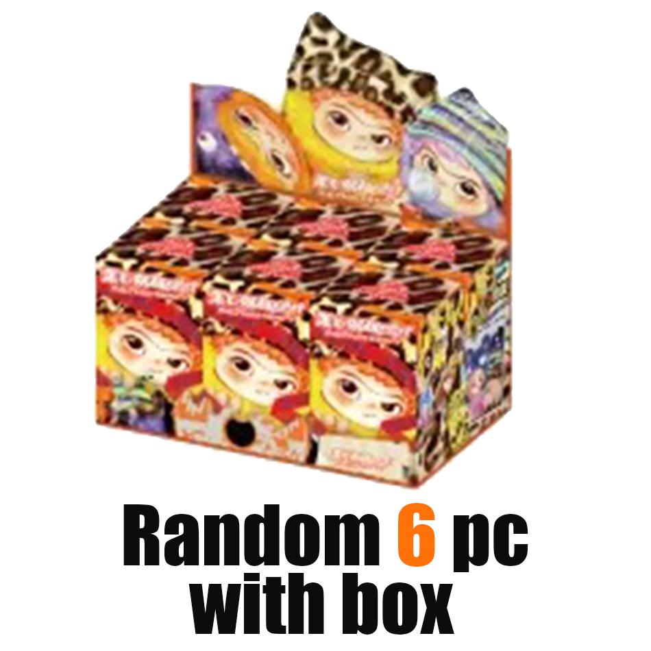 Wakuku V1 V2 Блайндбокс Лиса и Кролик Серия 'Trick Or Treat' Виниловая кукла Сюрприз-пакет Брелок Модный игрушечный Mystery Box Подарки