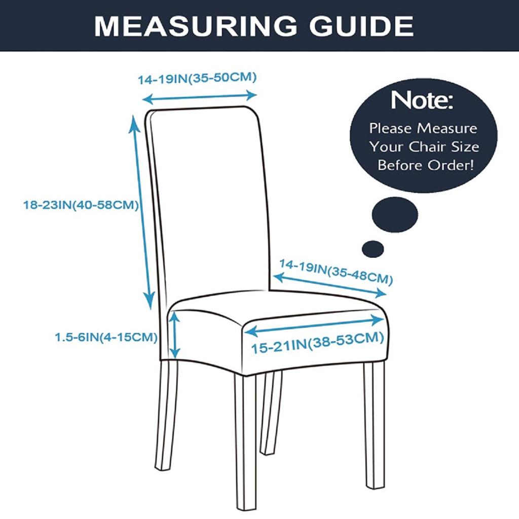 1Pc Thick Stretch Dining Chair Covers ProtectorsJacquard Parsons Chair Slipcover