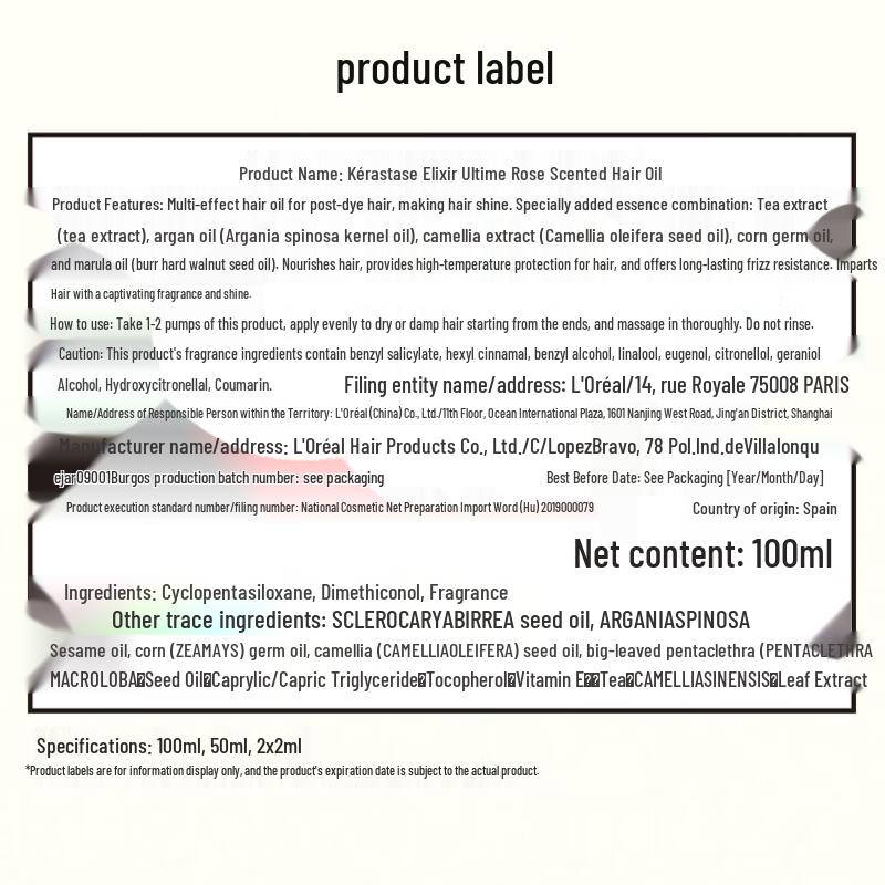 Kérastase Anti-Dandruff Shampoo & Rose Hair Oil Set