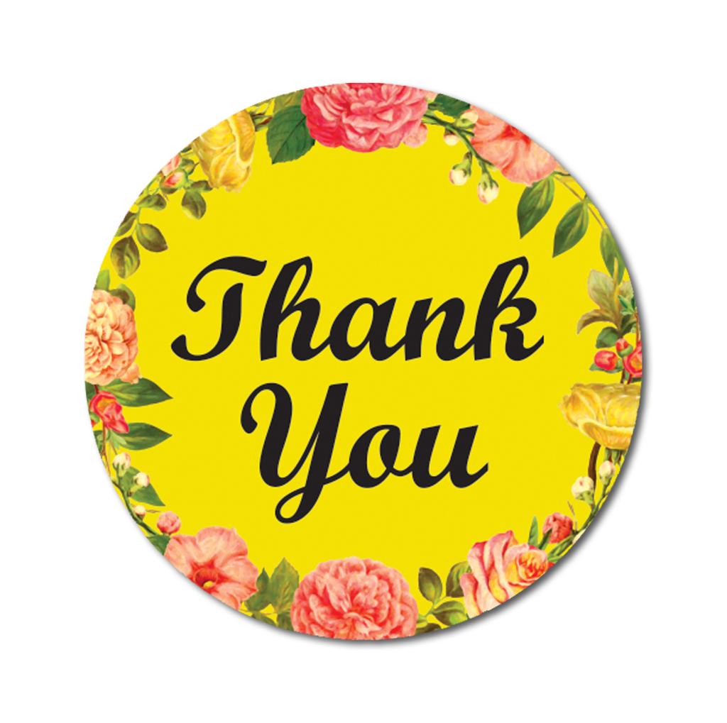 Дорогой сувенир, спасибо, фуксия, розовые наклейки, 1,6 дюйма, круглая цветочная рамка, мини-конверт, уплотнения-45