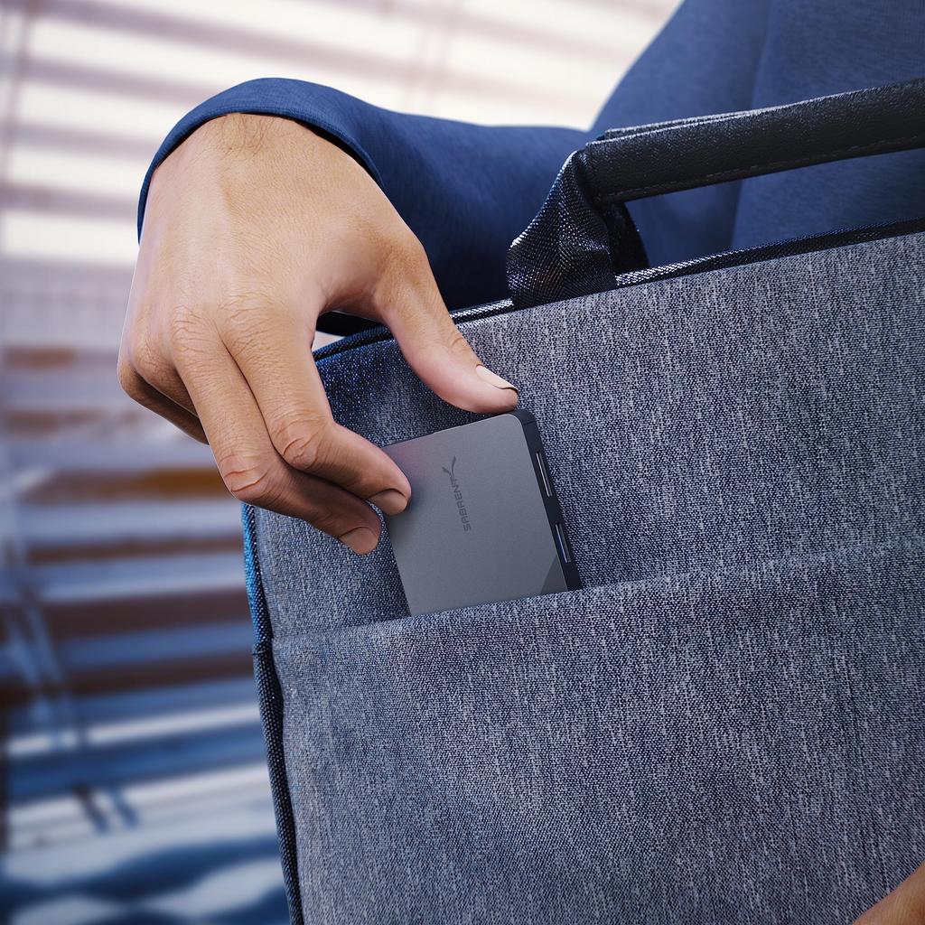 SABRENT USB4 Дорожный хаб-док с 2 портами HDMI 2.1 и 85W PD, портами USB-C, портом USB-A, 2.1, 2.5GbE, 3.0 [HB-U4HP]