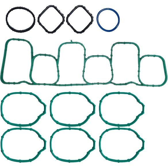 Engine Intake Manifold Gasket Kit Fits for Ford F-150 Mustang Edge for Lincoln MKZ MKX 3.5L-3.7L V6 DOHC 2011-2015