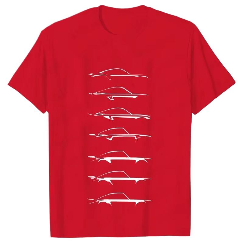 Mens Tshirt Auto Racing Car Design Tshirt Summer Classic Casual Fashion Sports Fitness O Neck Short Sleeve Comfortable Tees