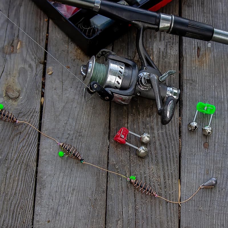 PATIKIL Luminous fishing beads that glow in the dark 6mm 100 pieces soft rubber look beads round type catfish punch bait rig For freshwater/seawater