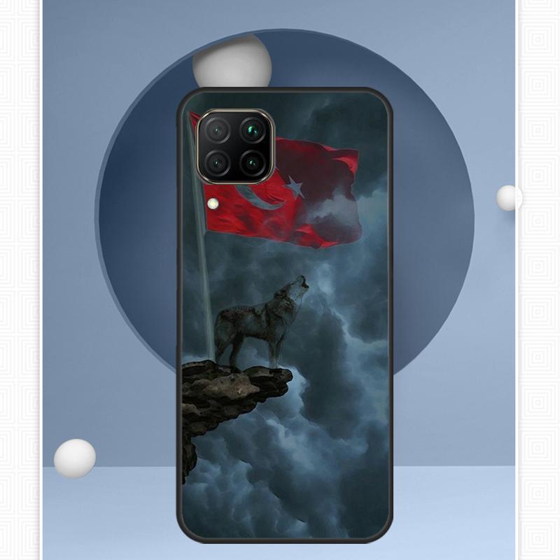 Турция Турецкий Флаг Для Huawei Nova Y72 Y90 Y61 Y91 Y60 Y70 12s 12i 11i 8i 9 10 SE P20 P40 Lite P60 P30 Pro Чехол