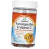 Ашваганда с Витамином Д, Ashwagandha and Vitamin D, 60таб Маракуйя-апельсин (71280111)