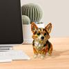 Yousheng ручная работа статуэтка собаки смоляной щенок украшение коллекционное искусство скульптура животного для домашнего офиса стол бар декор