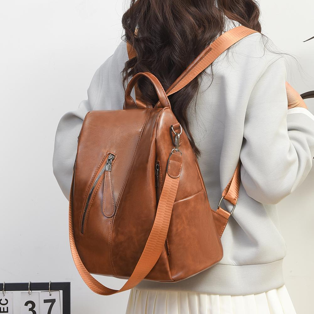 Рюкзак Большой Вместимости Дорожная Сумка Ретро Женский Рюкзак