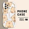 Милый чехол для телефона с капибарой для Samsung Galaxy A10 A20 A30 A50 A50s A02 A03 Core A04 A05 A12 A13 A15 A16 5G