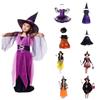 Clothes Halloween Witch Costume Glittery Mesh Dress Kid's Halloween Costume  Festival Party
