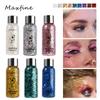 MAXFINE Liquid Eye Shadow Suit Large Sequins Gel Flaskin Mermaid's Scales Nightclub