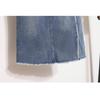 Dimanaf 2025 Plus Size New Spring Denim Skirts Women A-Line Clothing Fashion Loose Jeans Skirt High Waist Vintage