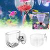 Aquarium Decoration Plant Cup with Suction Holder Aquarium Fish Feeding Tool Aquatic Plant Cup Water Potted Planting Cup Tool