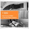 16.4Ft Car Weather Stripping,T-Shape Cuttable Car Windshield Trim Sunroof Seal With Self Adhesive,Waterproof Rubber Edge Trim For Cars Trucks