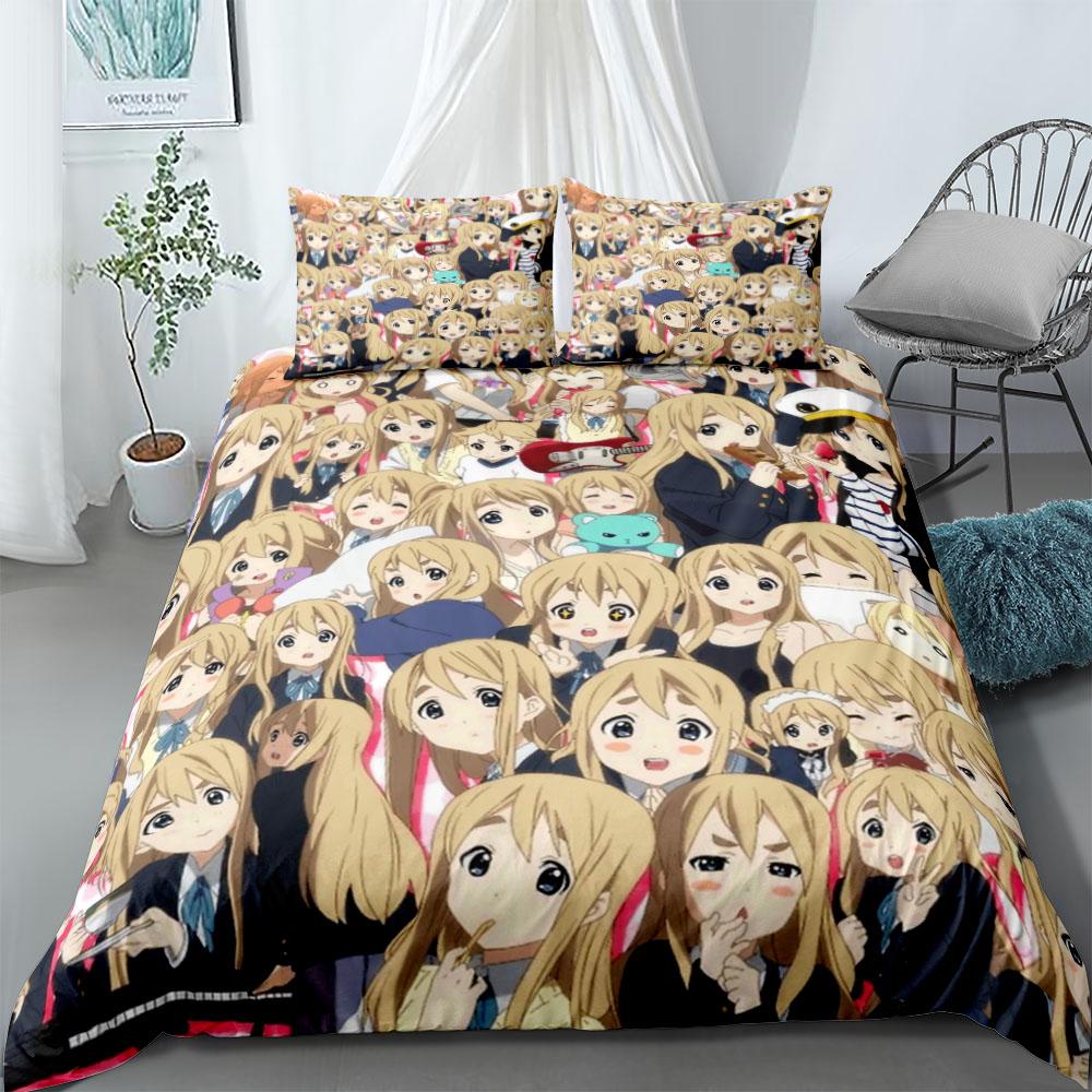 K на Аниме Набор Пододеяльников Король Королева Двуспальный Полный Полуторный Односпальный Набор Постельного Белья