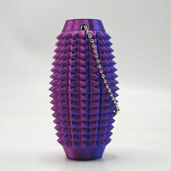 Spiky Grippie Stim Fidget Toy Снятие стресса Подростки Взрослые Карманный 3D-печатный инструмент для снятия боли Портативный ручной неровный ролик Сенсорная игрушка