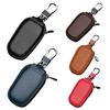 Металлический крючок, чехол для автомобильного ключа, прочный аксессуар, искусственная кожа, умный держатель цепи для автомобильной защиты