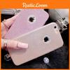 Для iPhone 5 5s 6 6s 6plus 7 7plus ТПУ чехол с блестящим порошковым материалом и полнокорпусным дизайном для ежедневной прочности
