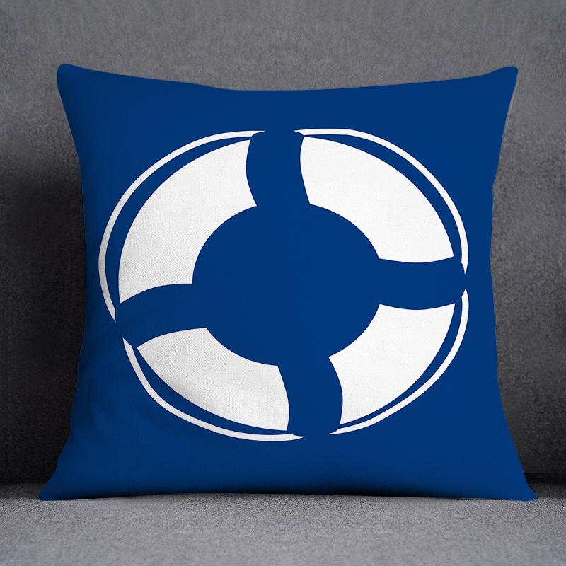 Синяя Русалка Сейлор Морская пехота, украшение для дома, наволочка, квадратная наволочка, украшение для дома и офиса, наволочка