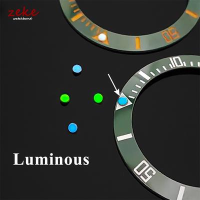 1/2 шт. Вставка безеля часов 12 часов Люминесцентная точка-жемчужина Моддинг детали Белые бусины Синий Зеленый Люминесцентная точка Замена Запасные аксессуары