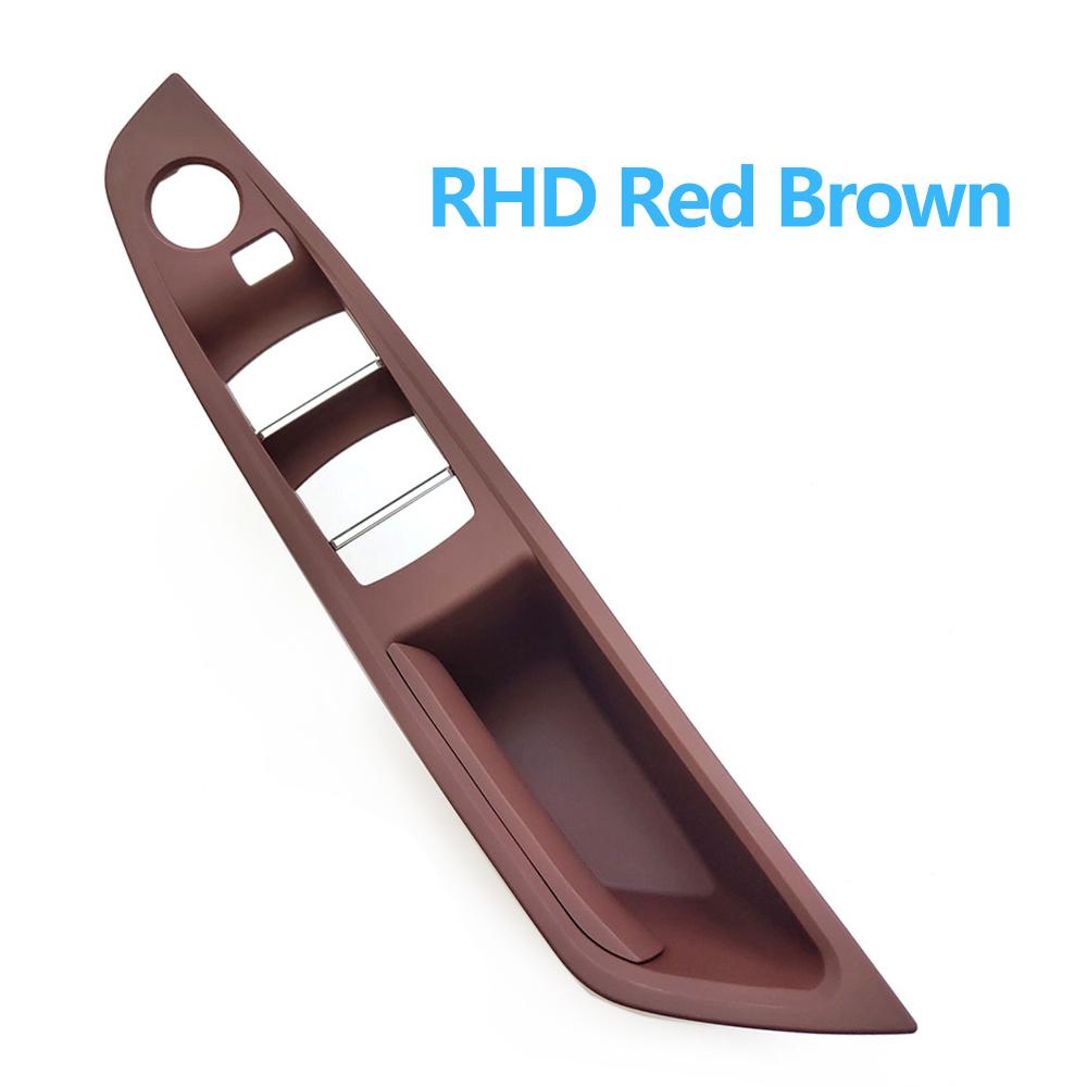 LHD RHD внутренняя дверная ручка подлокотник панель отделка без зеркала складная кнопка для BMW 5 серии F10 F11 F18 520 523 525 528