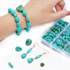 1 компл./пакет имитация бирюзы DIY браслет ожерелье серьги аксессуары материалы набор инструментов