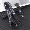 NTSM5 Lanyard Nylon Style Keychain Key Strap Holder&Staff ID Cards For Bmw E46 E36 G20 E90 E60 F30 F10 E39 X1 M Performance Stickers