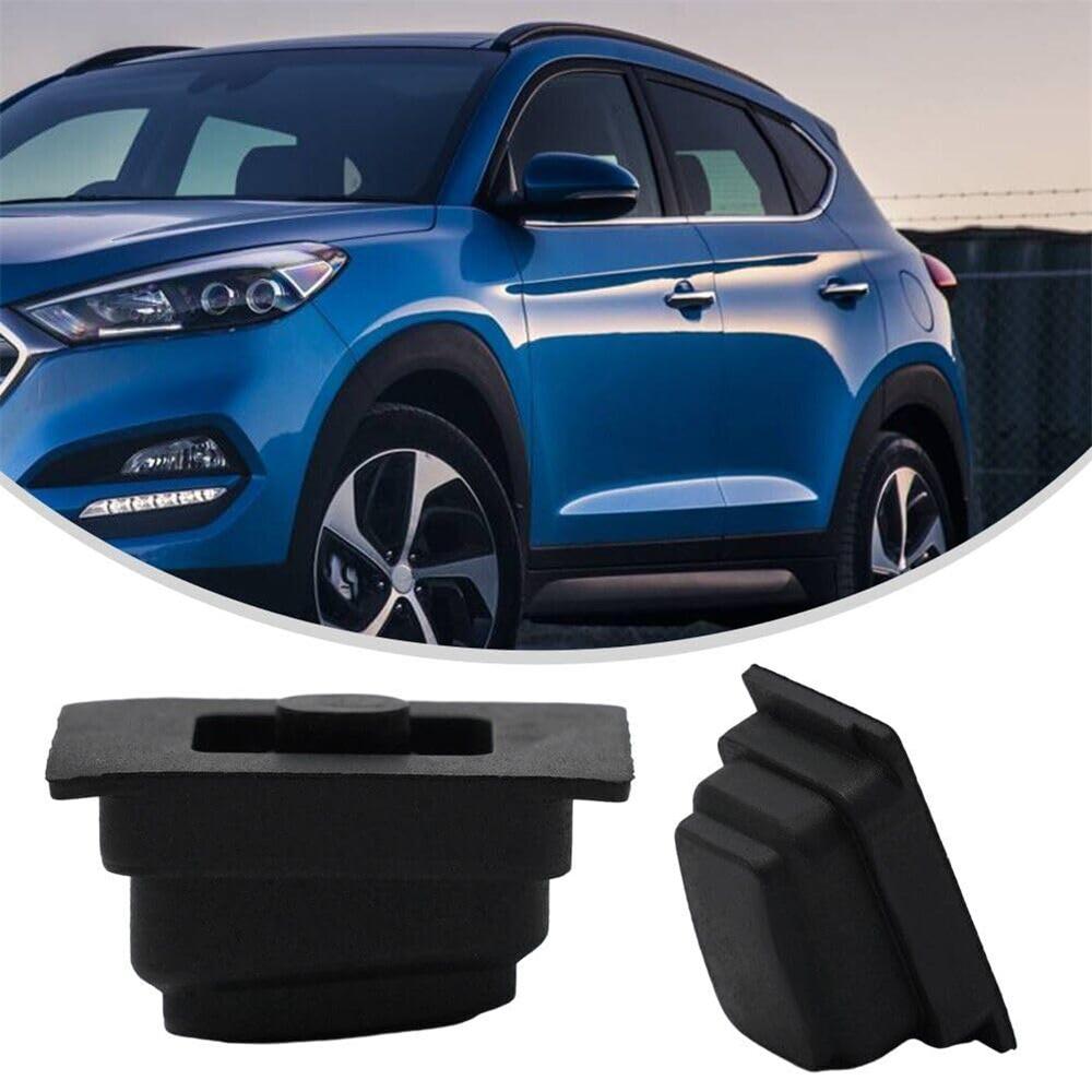 2x Наружная ручка передней двери с кнопкой индукционного открытия для Hyundai Tucson 2015-20