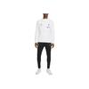 Nike Толстовка с капюшоном Solid Logo Zip-Up Long Sleeve Hoodie Men Hoodies White DM2914-100