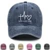 Faith Hope Love Print Snapback Baseball Hat Man Cap Hip Hop Fashion Adjustable Sun Hat Ideal Choice For Outdoor Activities