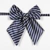 Женский галстук-бабочка - Цветочный и полосатый плед, аксессуар для школьной формы в корейском и японском стиле