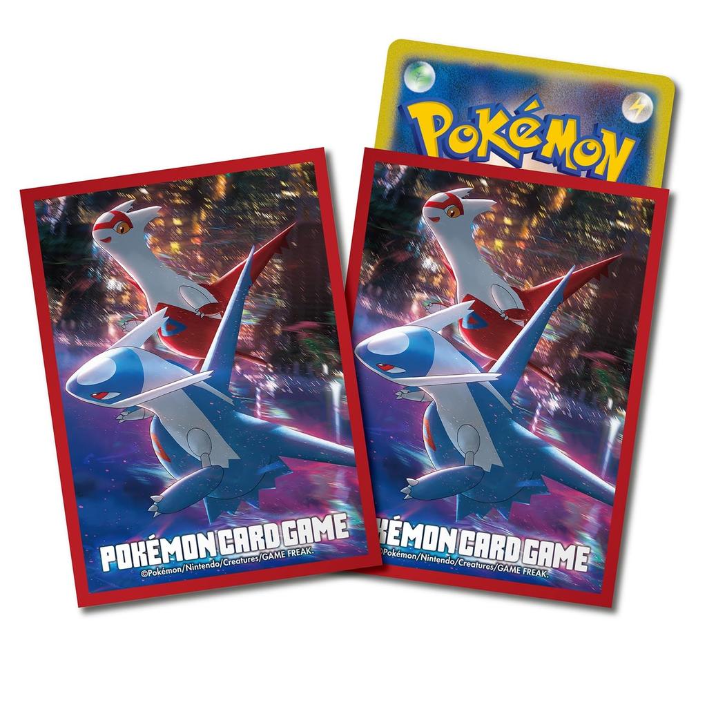 Pokémon Center Original Pokémon Card Game Deck Shield Latias & Latios Night View [Red]